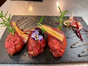 Tartare de bavette de boeuf