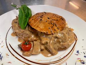 Feuilleté aux champignons