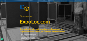 The website dedicated to the Expoloc Stand Solutions