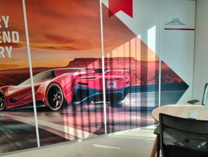 Office Branding - WallPaper Covering